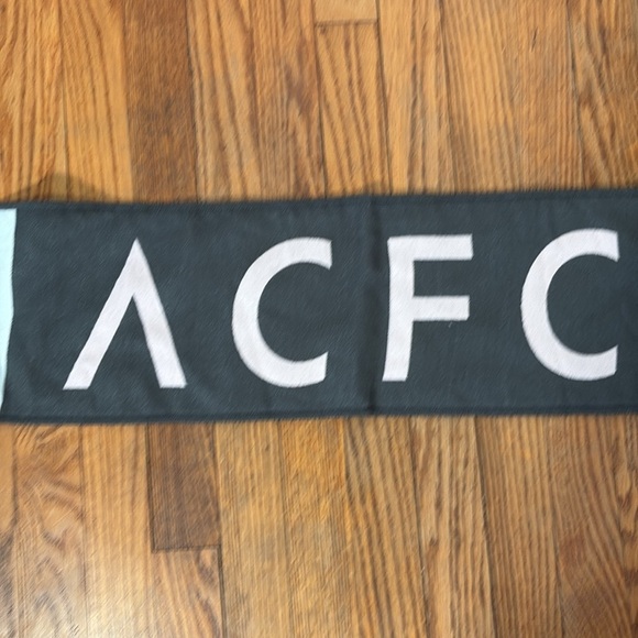Ruffneck Angel City FC ACFC Stripe Wordmark Woven Scarf Pink Grey - Picture 2 of 7